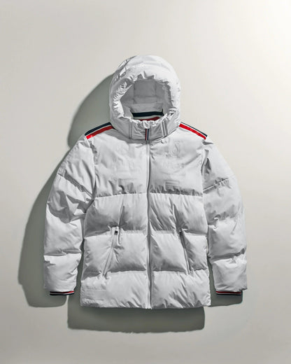 Men's 2024 Team Puffer Jacket White - Vintage Racegears