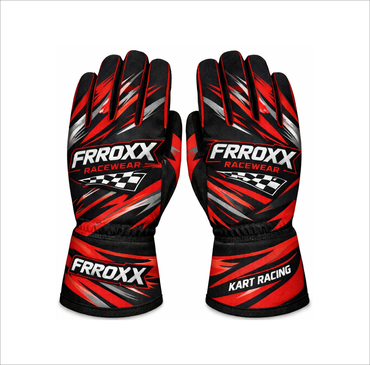 New 2026 Go Kart Racing Sublimation printed Gloves