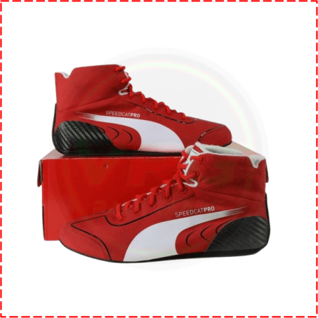 Puma Ferrari Speedcat Pro Leclerc F1 Racing Shoes - Vintage Racegears