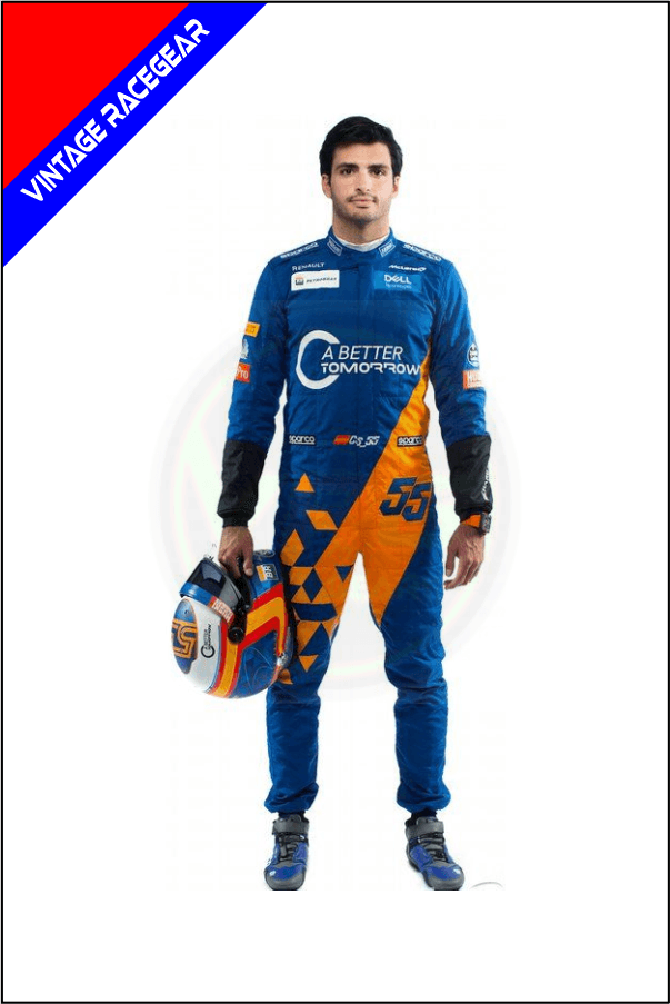 2014 Carlos Sainz Renault F1 Race Suit - Vintage Racegears