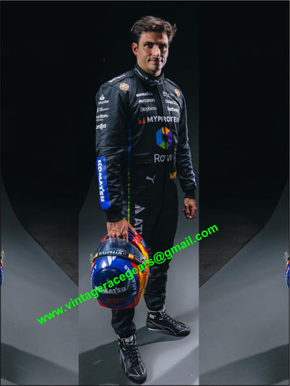 2026 F1 New Carlos Sainz Team Williams Racing Suit