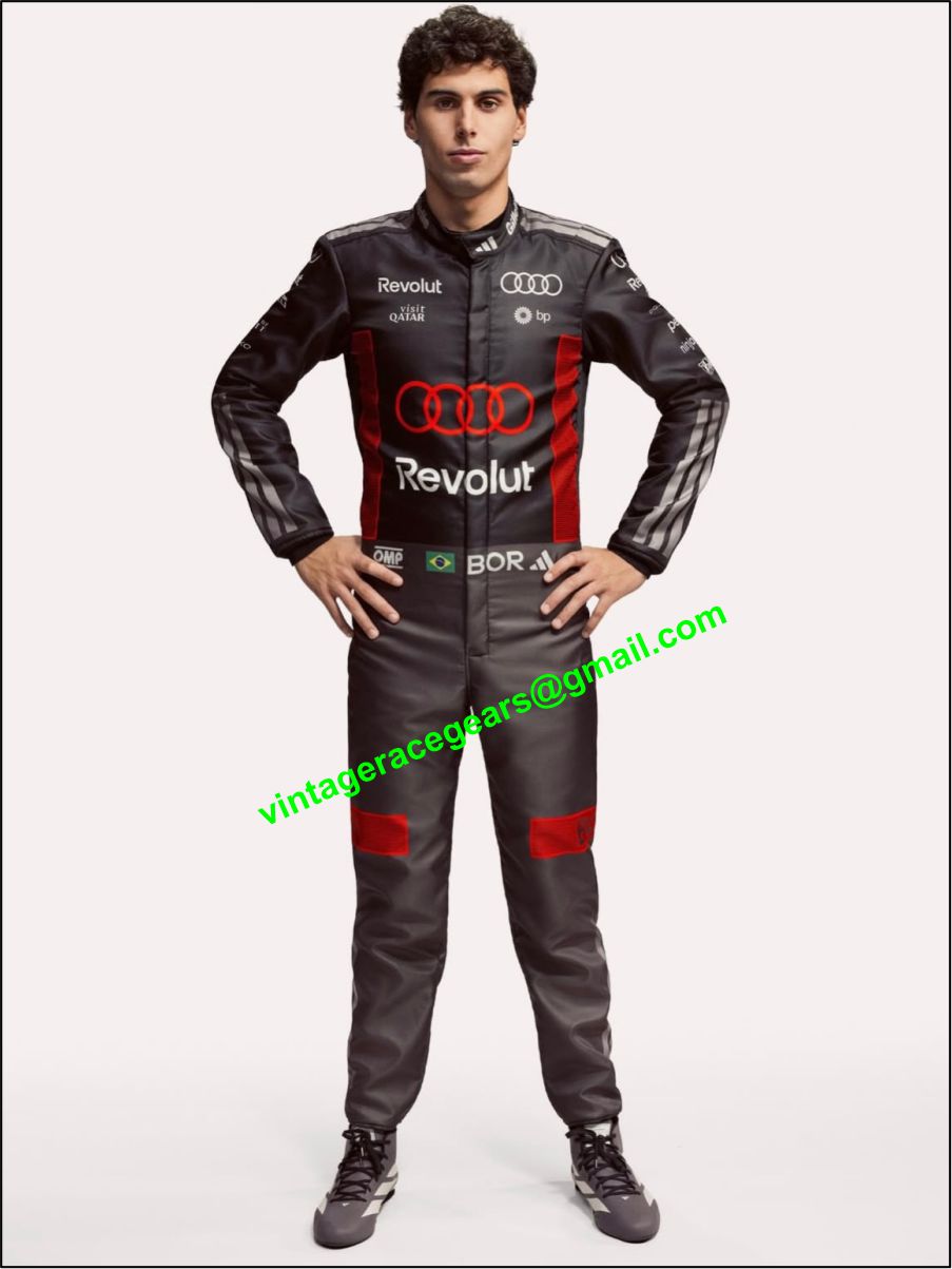 New 2026 Gabriel Bortoleto Team Audi F1 Racing Suit