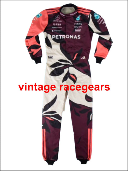 2025 George Russell Miami Mercedes F1 Race Suit