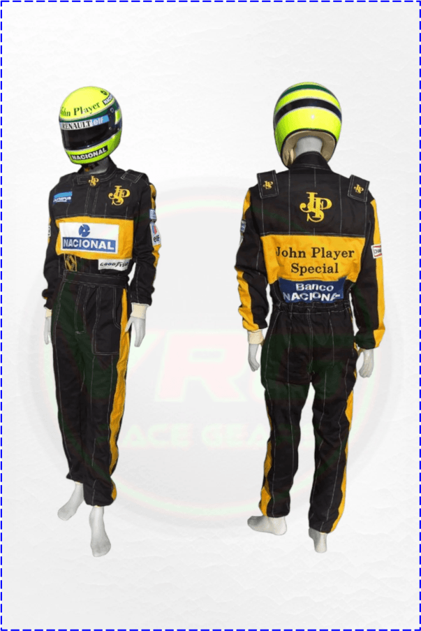 Ayrton Senna F1 Race suit 1985 - Vintage Racegears