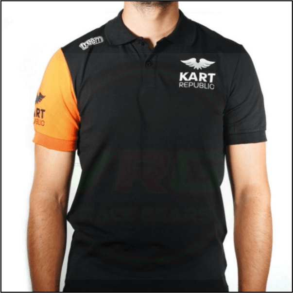 KART REPUBLIC Racing Team Polo - Shirt - Vintage Racegears