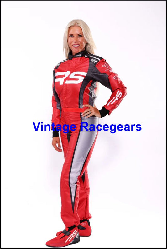 RS Kart Racing Suit Red 2025