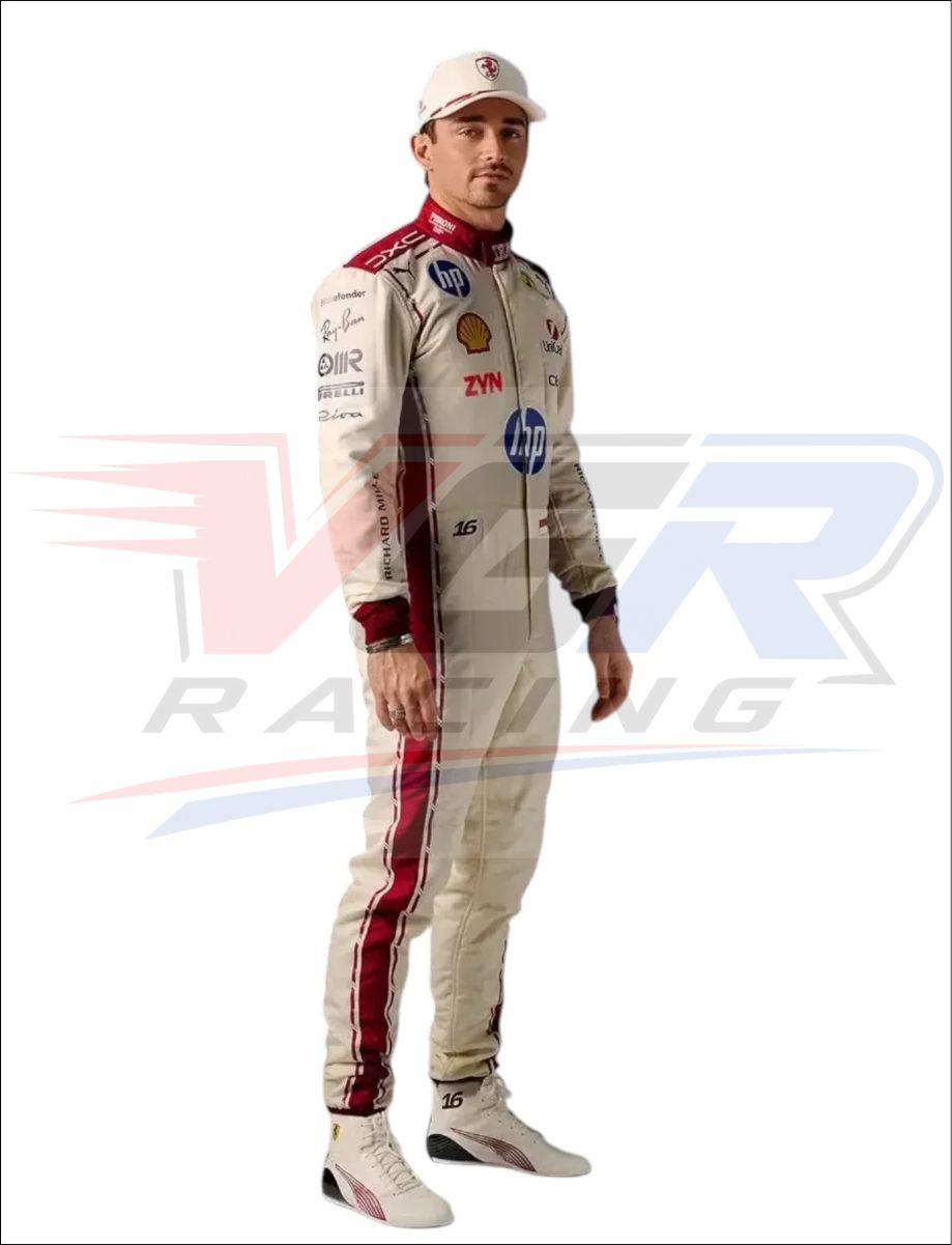 NEW ﻿2026 Charles Leclerc Monaco Grand Prix F1 R Racing Suit