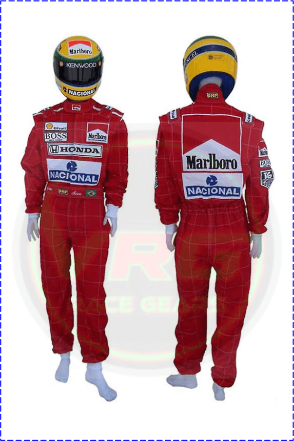 New Ayrton Senna F1 Race suit 1991 - Vintage Racegears