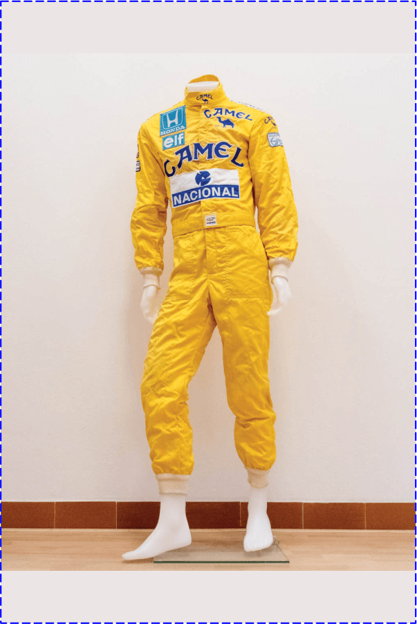 Ayrton Senna F1 Race suit 1987 - Vintage Racegears