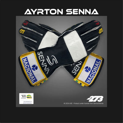 273 x AYRTON SENNA Gloves Black