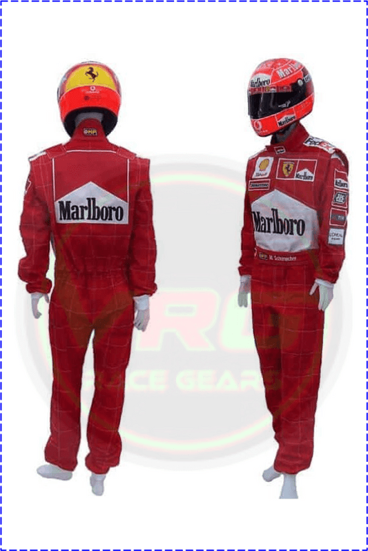 Michael Schumacher F1 Race Suits 2001 - Vintage Racegears