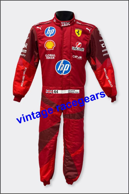 Lewis Hamilton Puma for Scuderia Ferrari HP Las Vegas 2025 race suit