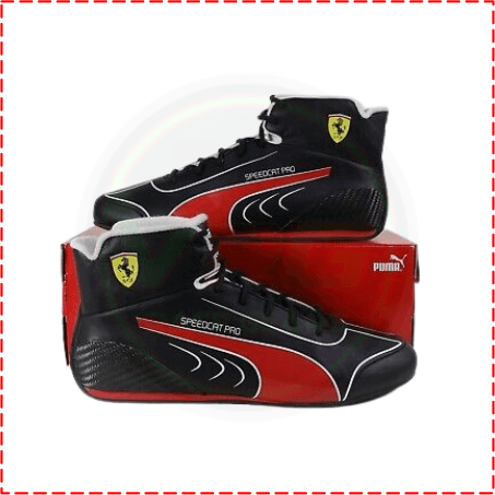 Carlos Sinz Puma Ferrari Speedcat Pro Leclerc F1 Racing Shoes - Vintage Racegears