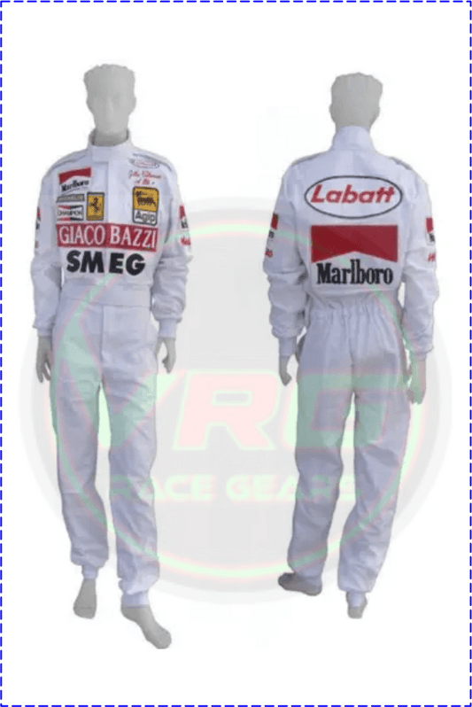 Michael Schumacher Smeg F1 Race Suit - Vintage Racegears