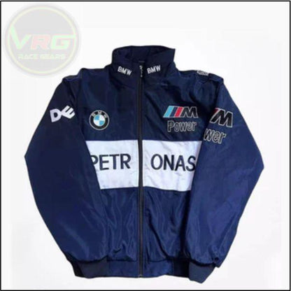 BMW F1 vintage jacket Navy - Vintage Racegears