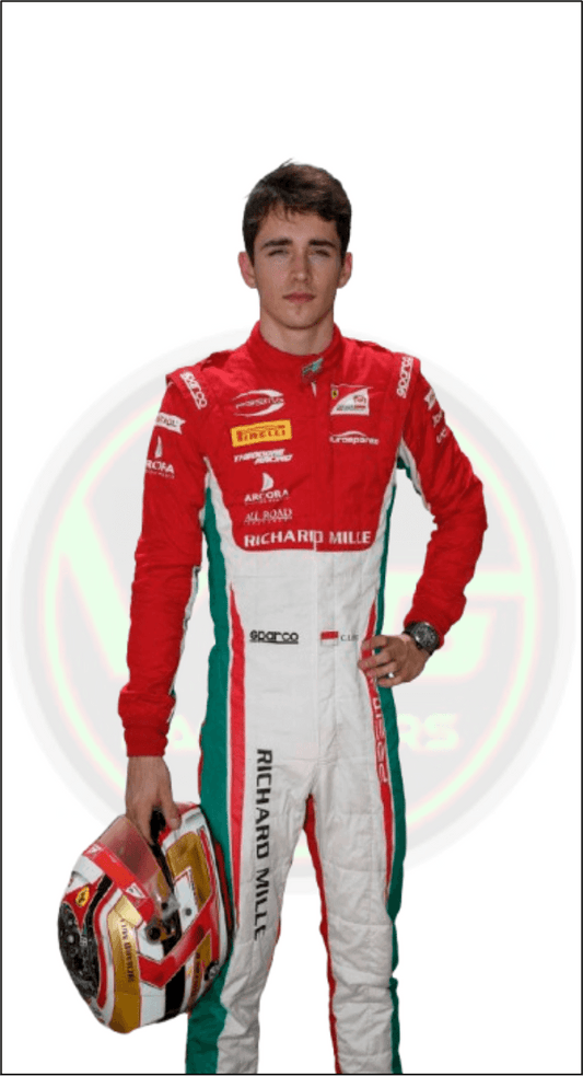 2017 Charles Leclerc F1 Race Suit - Vintage Racegears