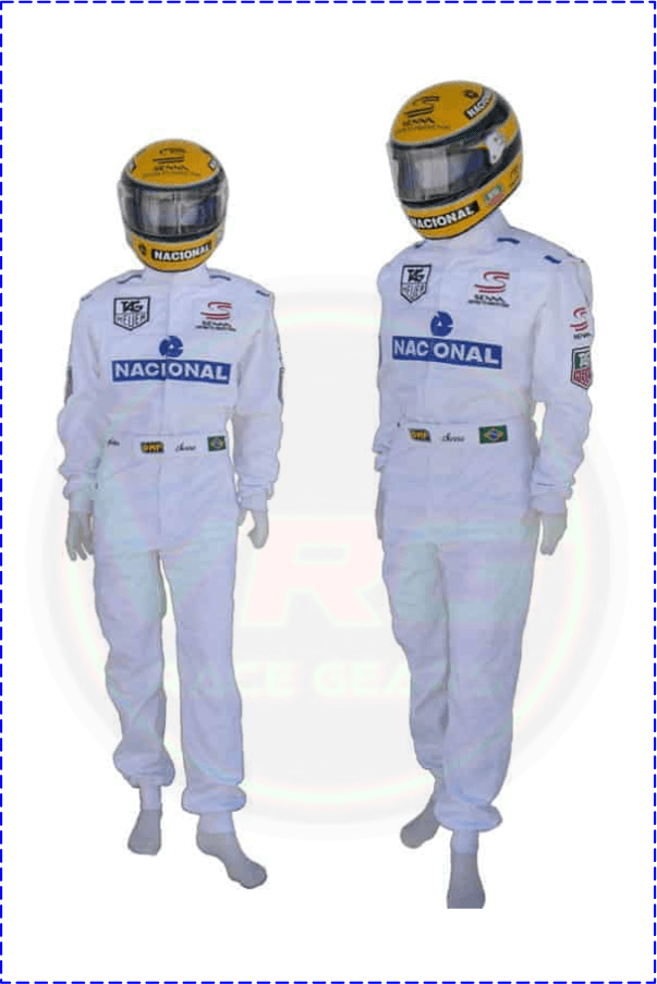 Ayrton Senna F1 Race suit 1993 - Vintage Racegears