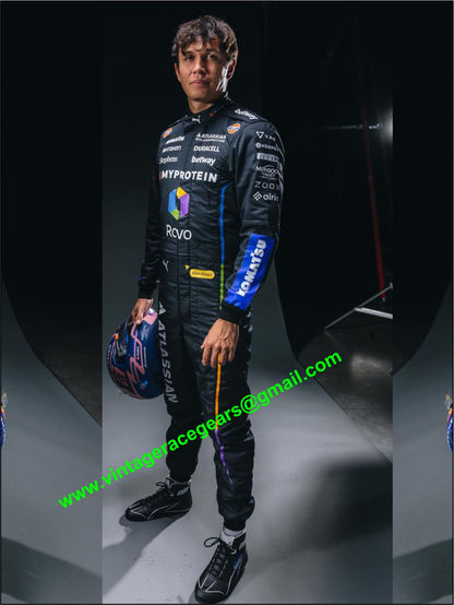 2026 New Alex Albon Team Williams F1 Racing Suit