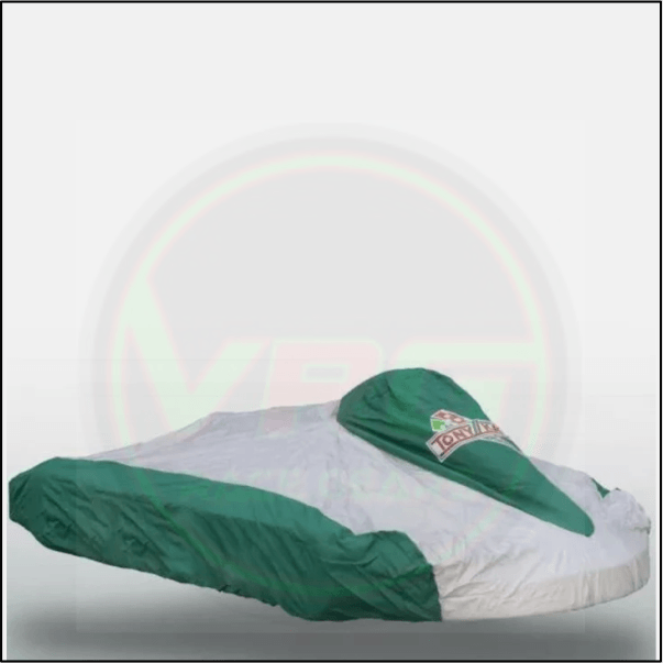 Tony Kart Cover Green-White - Vintage Racegears