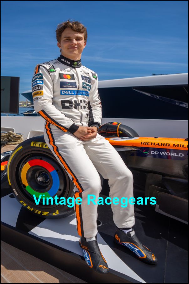 Oscar Piastri McLaren Monaco Grand Prix F1 Race Suit 2025