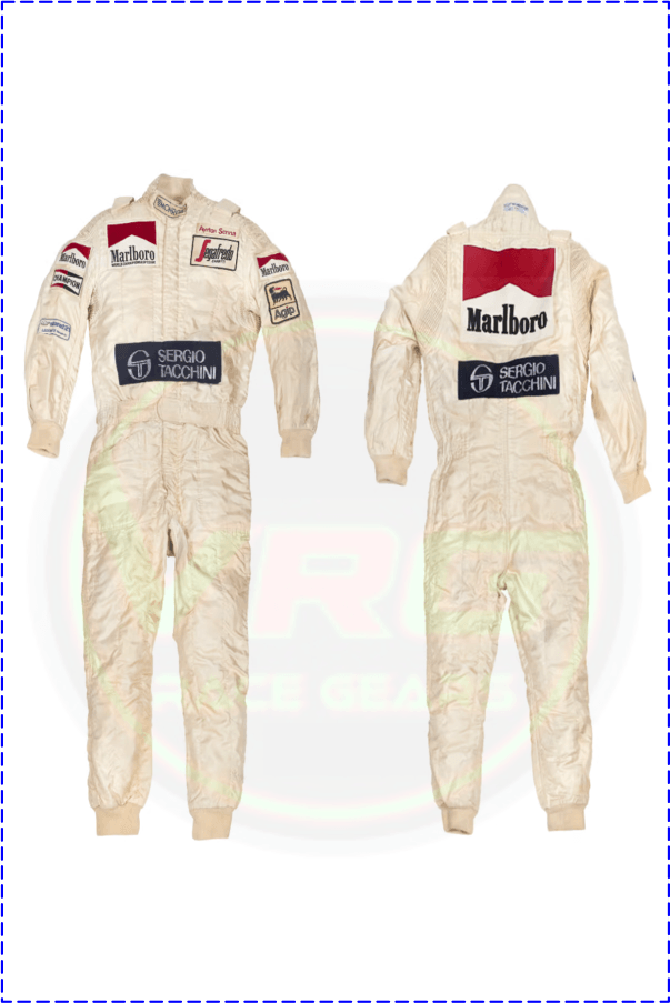 1984 Ayrton Senna F1 Race suit - Vintage Racegears