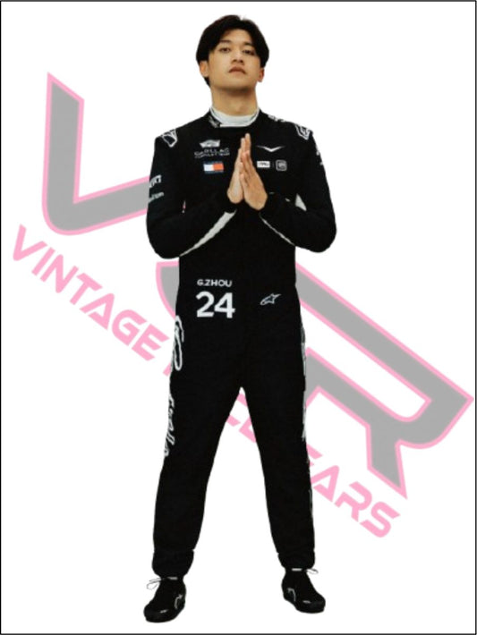 New 2026 Zhou Guanyu Cadillac F1 Racing Suit