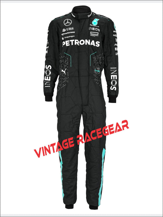 George Russell 2024 Mercedes AMG Petronas Replica Race Suit