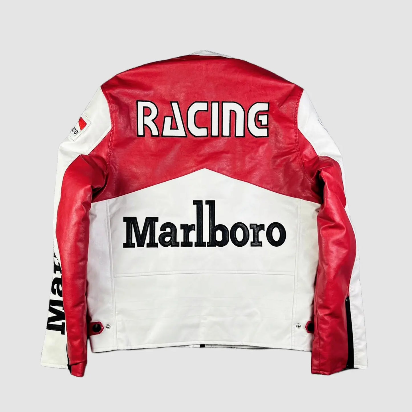 Marlboro Racing Leather Jacket Vintage RARE