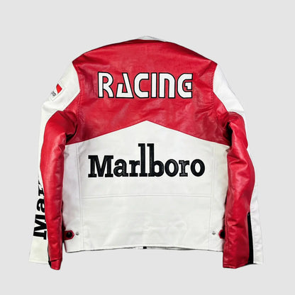Marlboro Racing Leather Jacket Vintage RARE