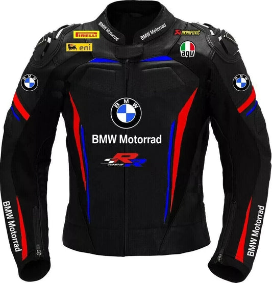 BMW Motorrad Men's Motorcycle Leather Jacket