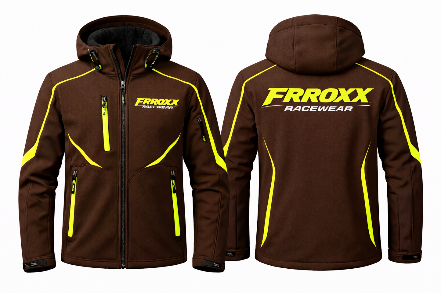 FRROXX RACEWEAR Kart Racing Softshell Waterproof Jacket