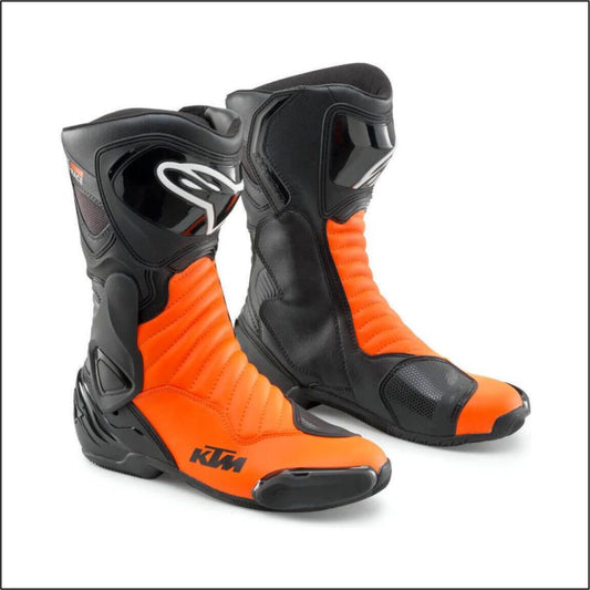 KTM X Alpinestars SMX-6 V2 Boots Orange - Black