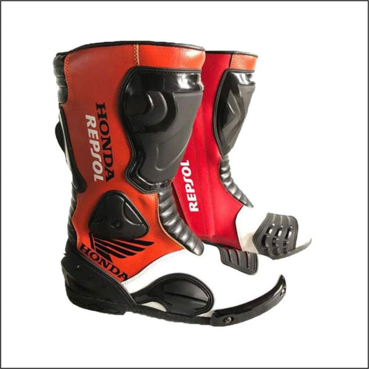 Honda Repsol Motorcycle Leather Boot