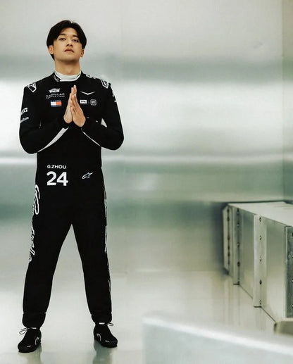 New 2026 Zhou Guanyu Cadillac F1 Racing Suit