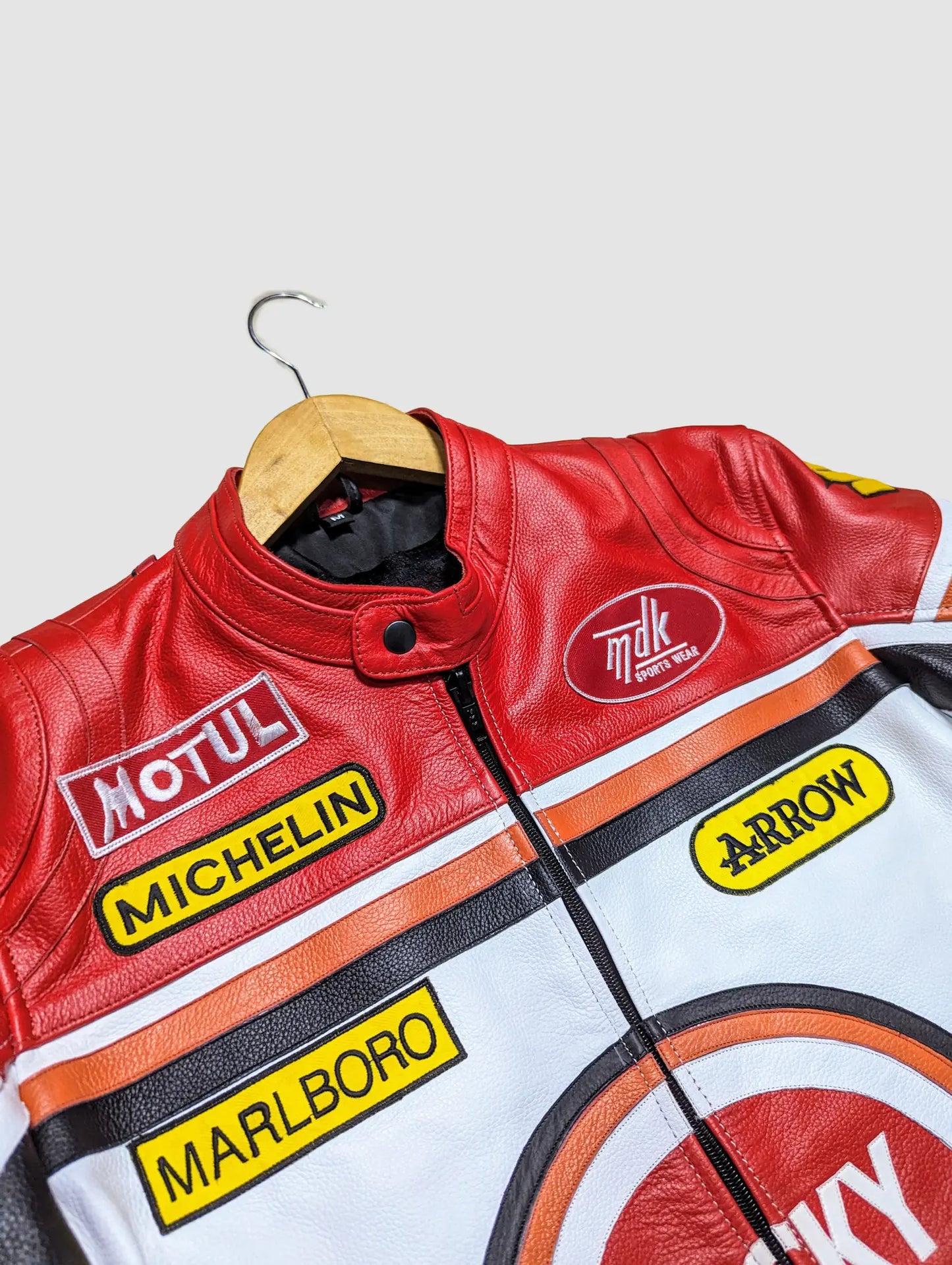 LUCKY STRIKE STREETWEAR LEATHER JACKET