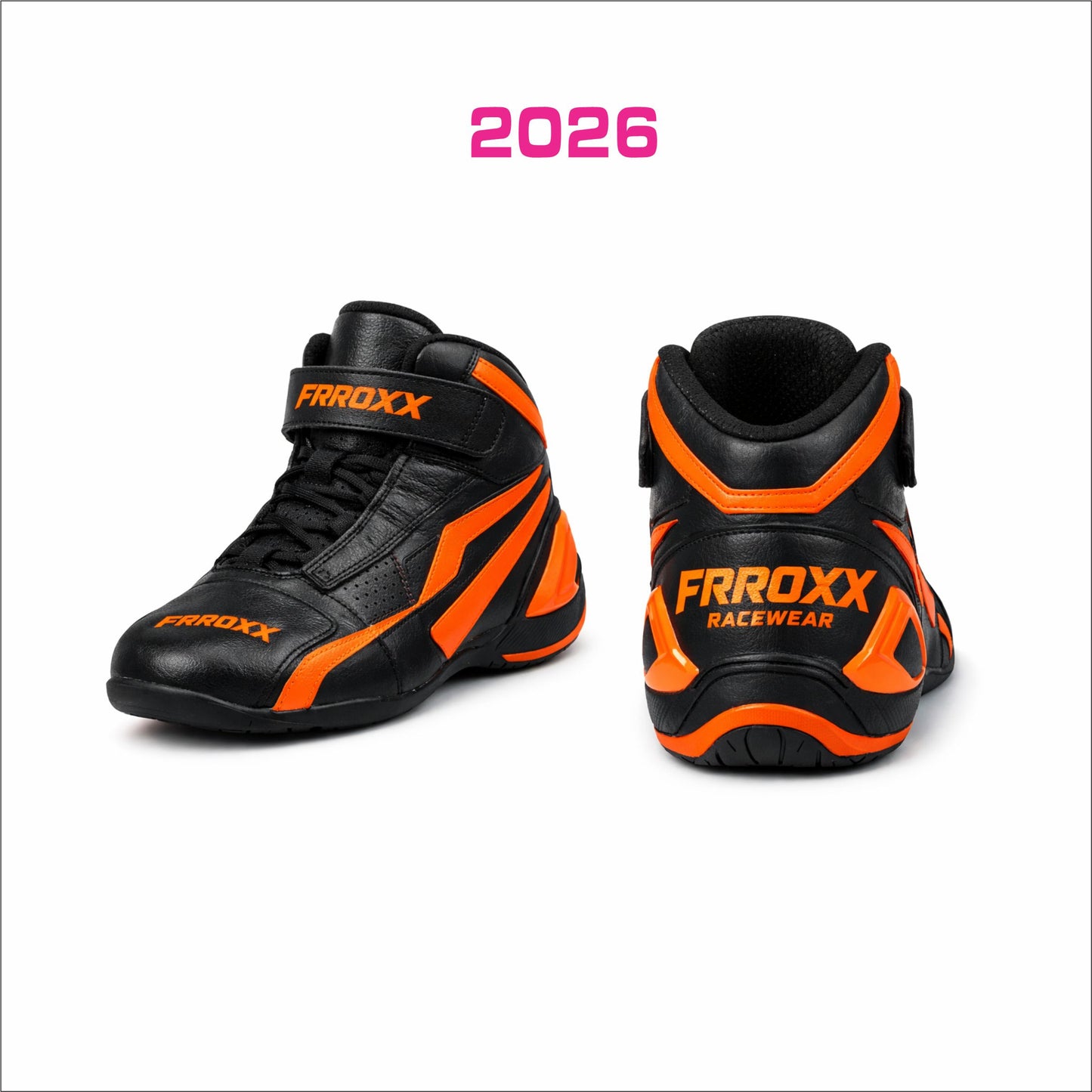 2026 New Frroxx Racewear Kart Racing Leather Shoes