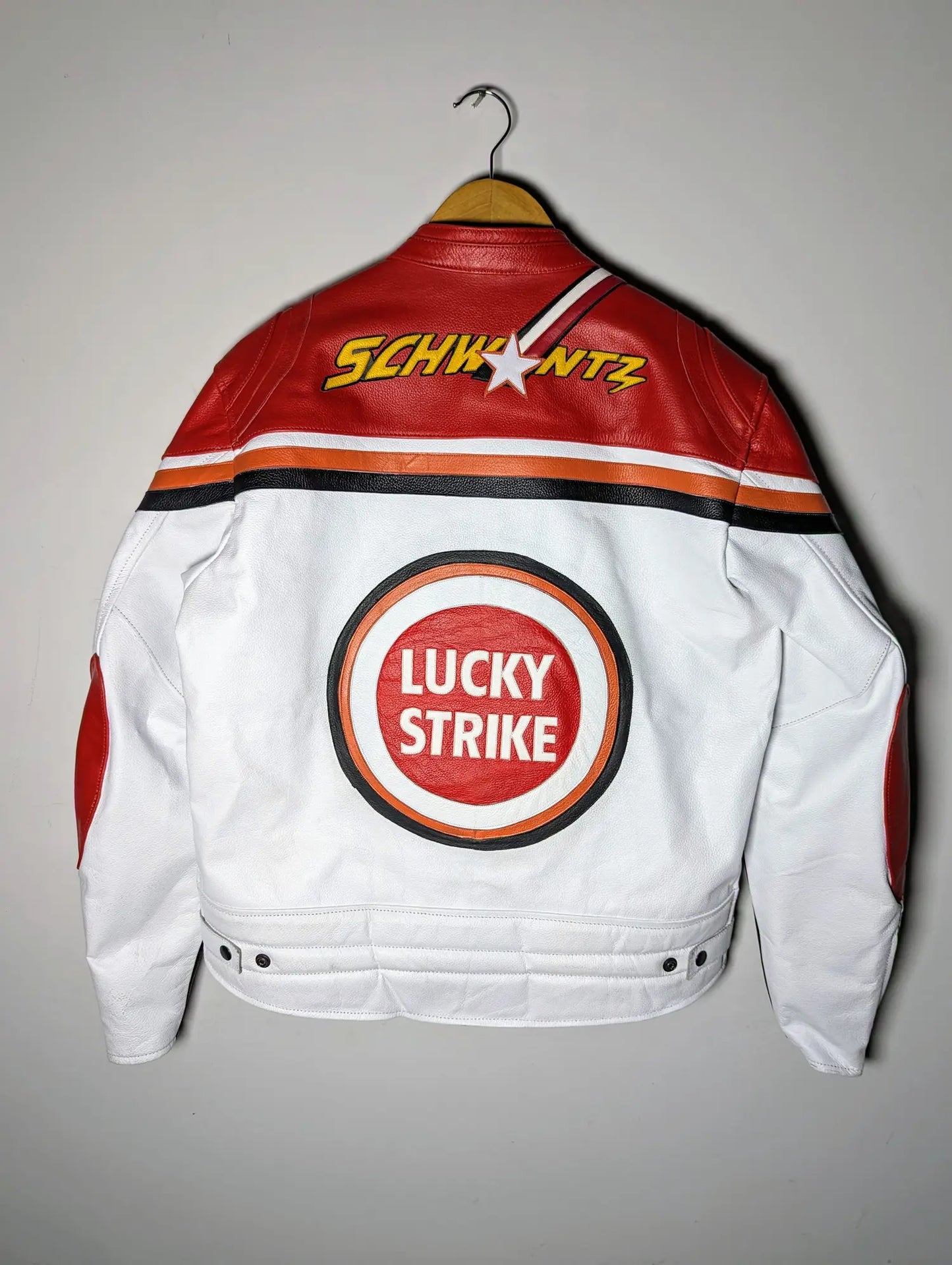 LUCKY STRIKE STREETWEAR LEATHER JACKET