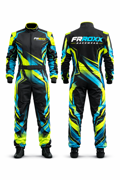 FRROXX Racewear Sublimation Printed Go Kart Racing Suit 2026