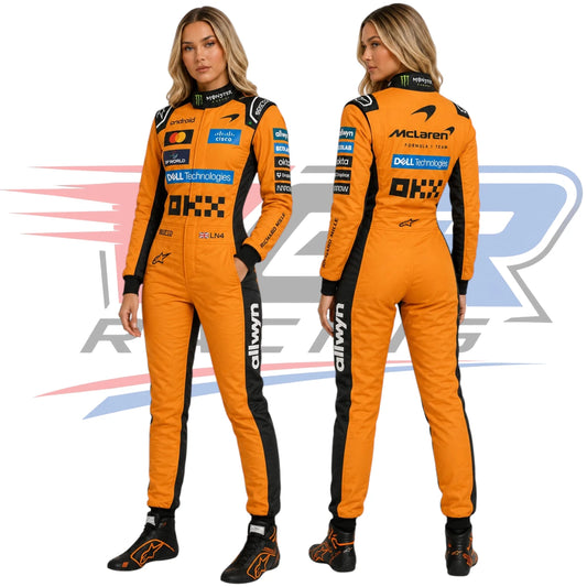 2026 F1 Team McLaren Women’s Racing Suit Orange