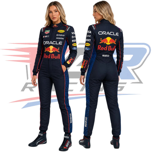 2026 F1 Team Red Bull Women’s Racing Suit Navy Blue