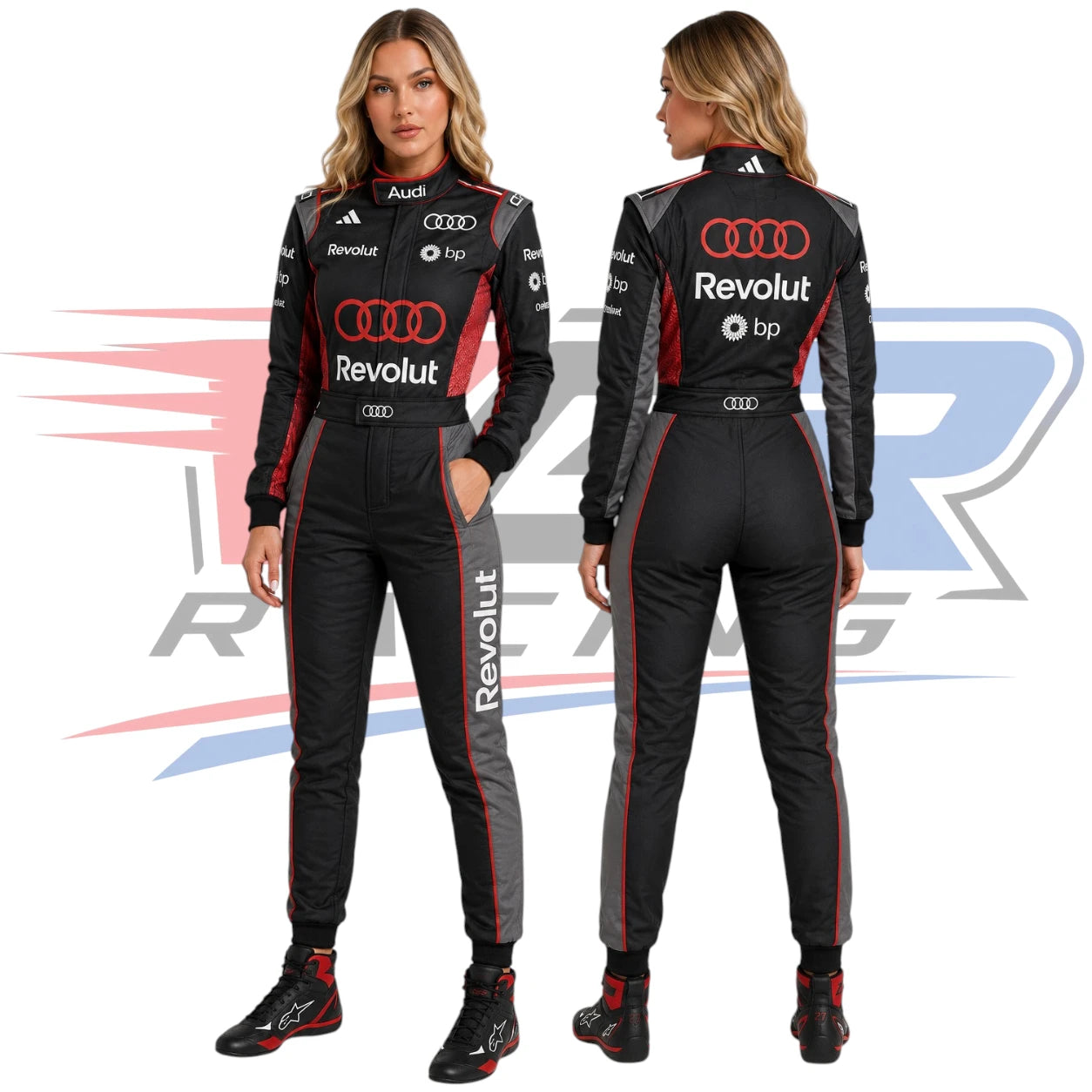 2026 F1 Team Audi Women’s Racing Suit Black