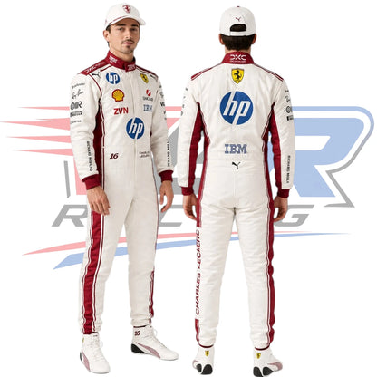 NEW ﻿2026 Charles Leclerc Monaco Grand Prix F1 R Racing Suit