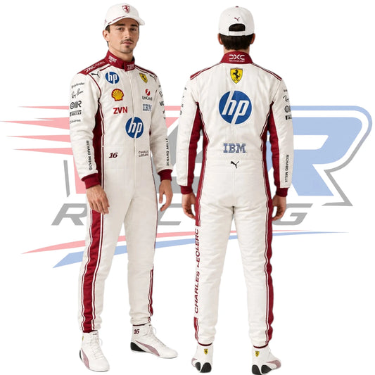 NEW ﻿2026 Charles Leclerc Monaco Grand Prix F1 R Racing Suit