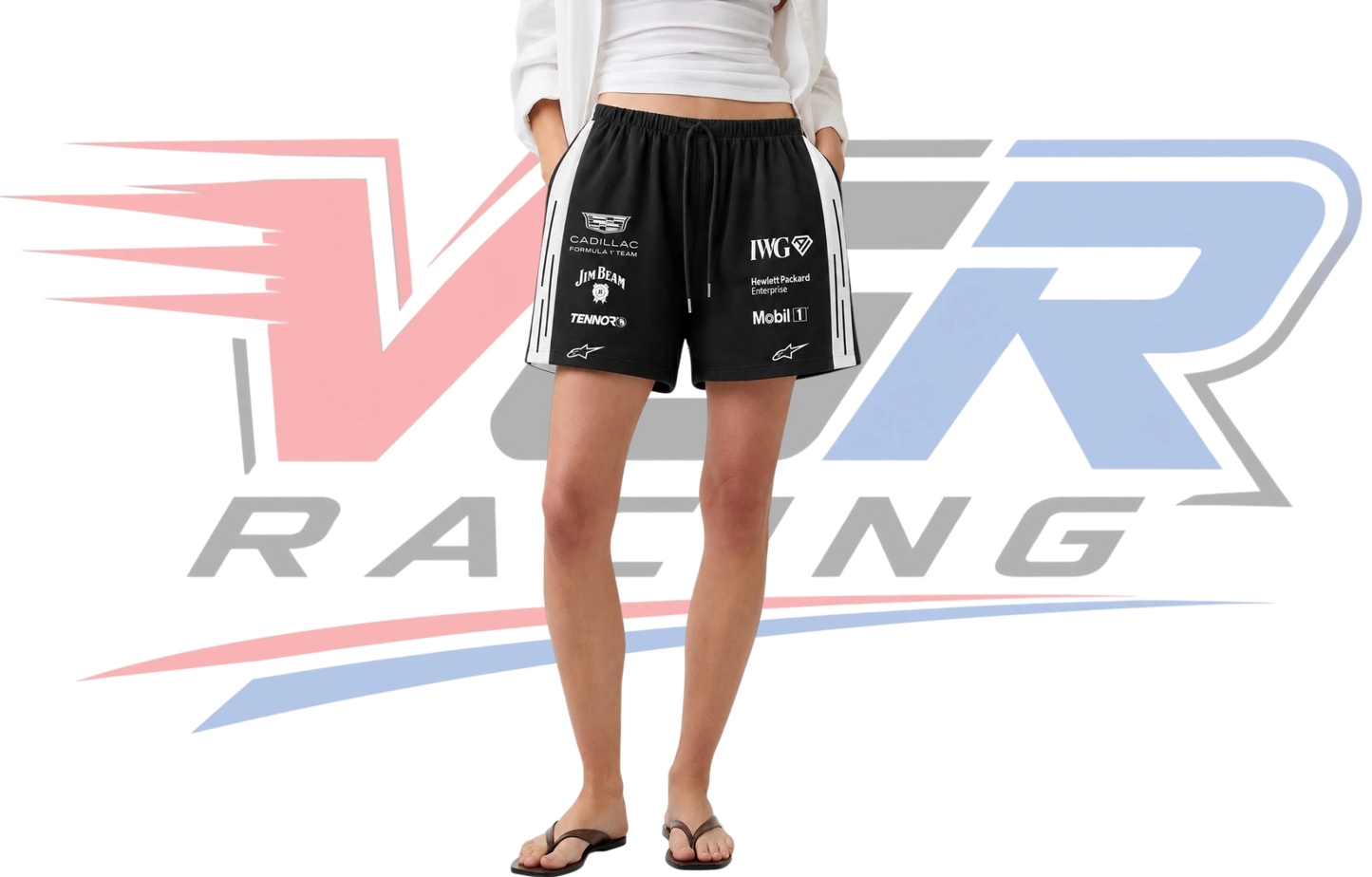 2026 F1 Team Cadillac Men’s & Women’s Shorts – Black