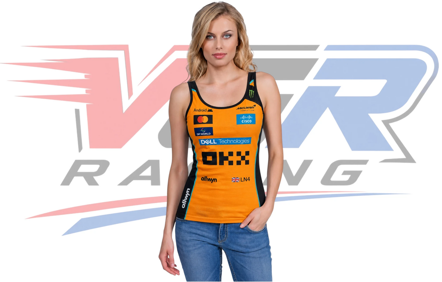 2026 F1 Team McLaren Women's Tank Top Orange