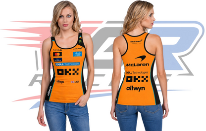 2026 F1 Team McLaren Women's Tank Top Orange