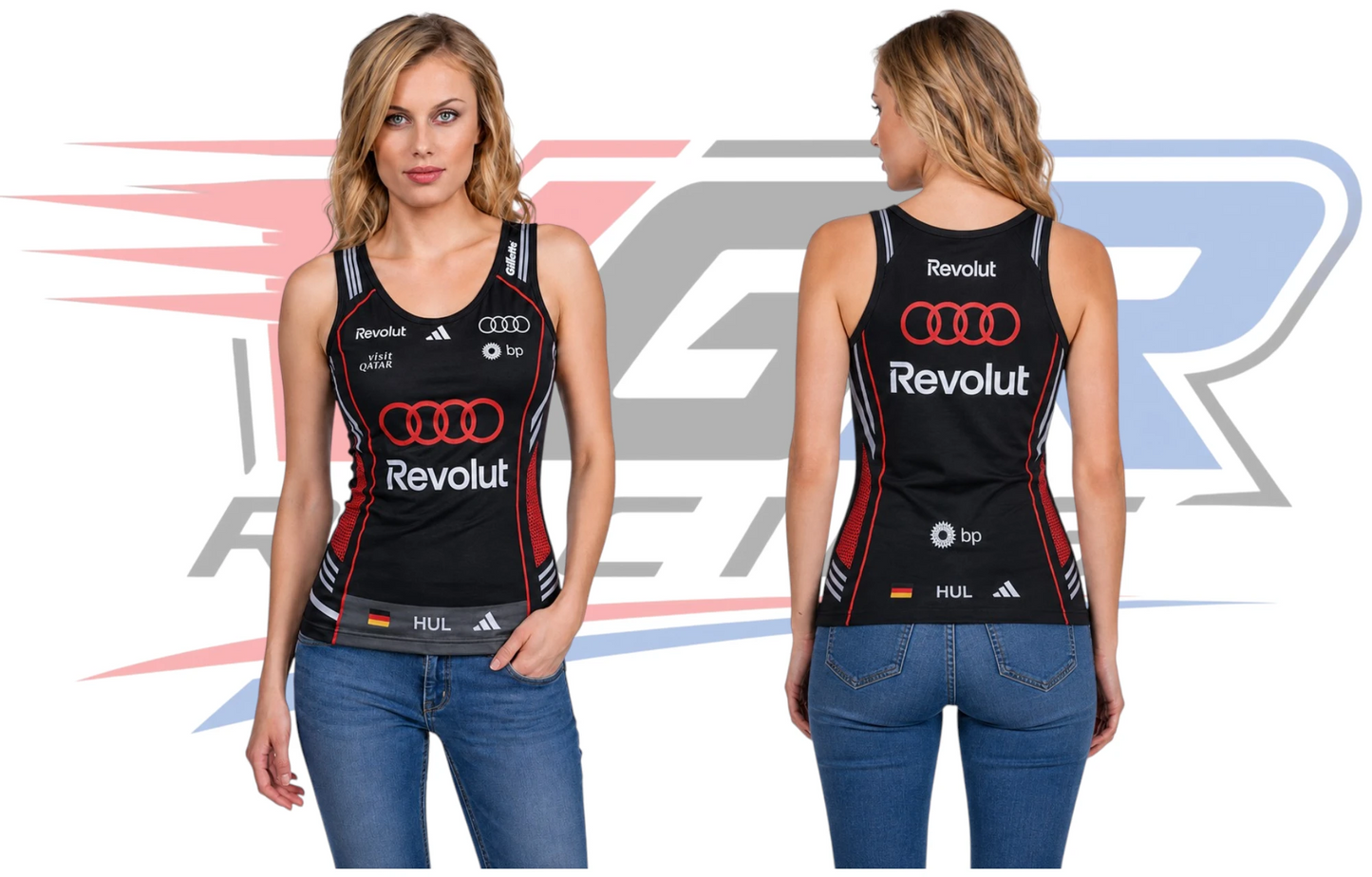 2026 F1 Team Audi Women's Tank Top Black