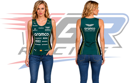 2026 F1 Team Aston Martin Women's Tank Top Green