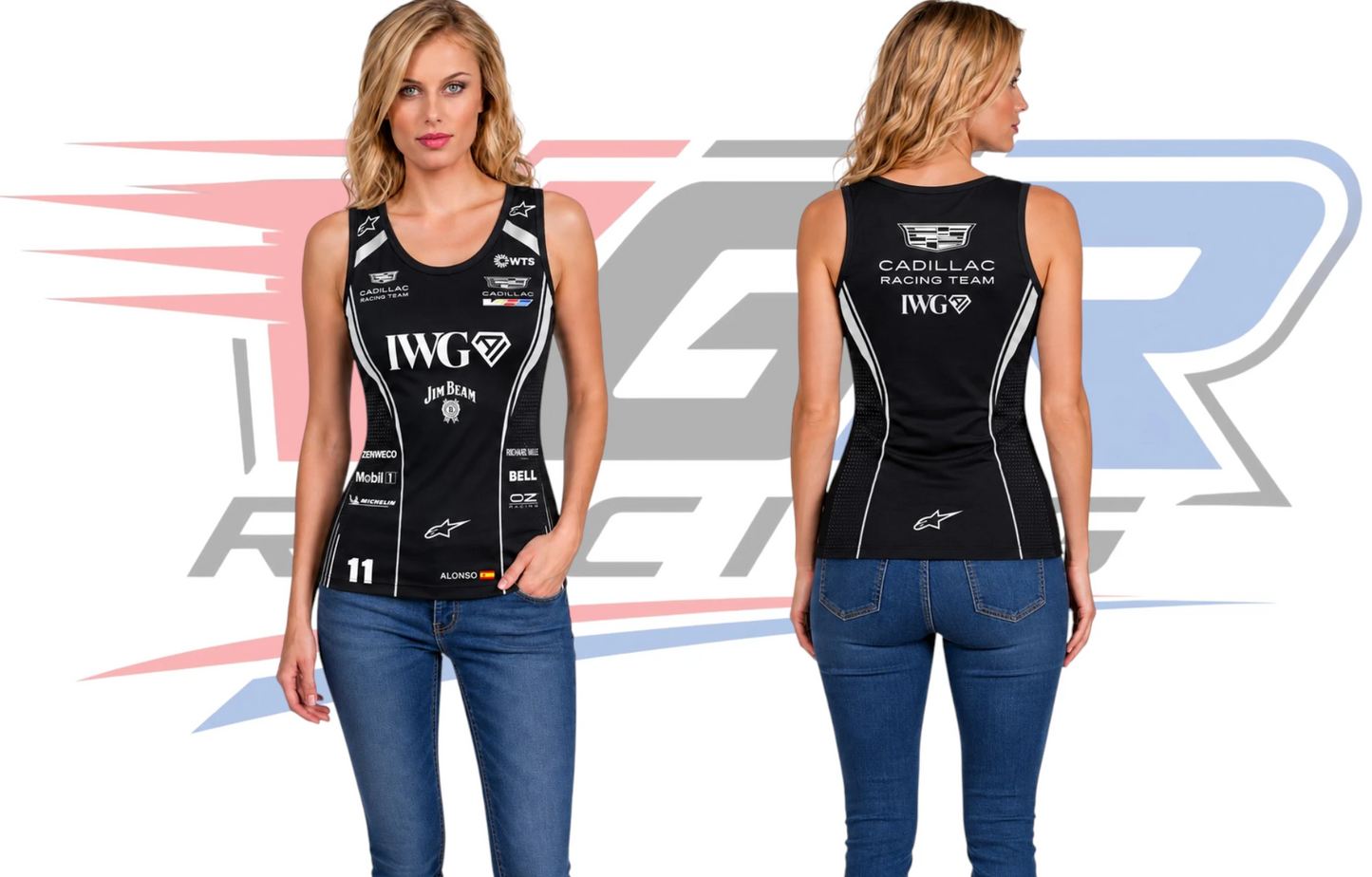2026 F1 Team Cadillac Women's Tank Top – Black