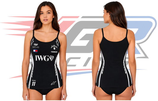 2026 F1 Team Cadillac Women's Strap Top Black